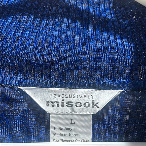 Misook Royal Blue Knit Top - Picture 2 of 7